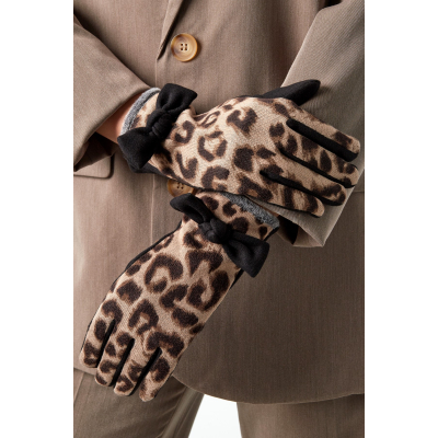 leopard chic handschoenen