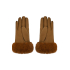 handschoenen faux fur & leder