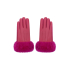 handschoenen faux fur & leder