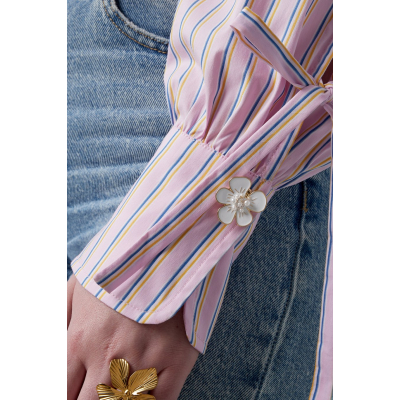 floral finesse manchetknoop
