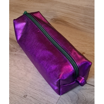 pencil case metallic