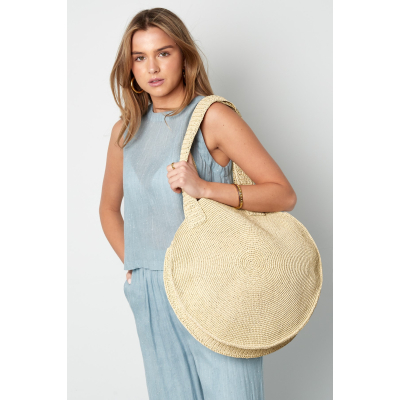 beachy shopper bag