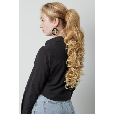 ponytail volume curl
