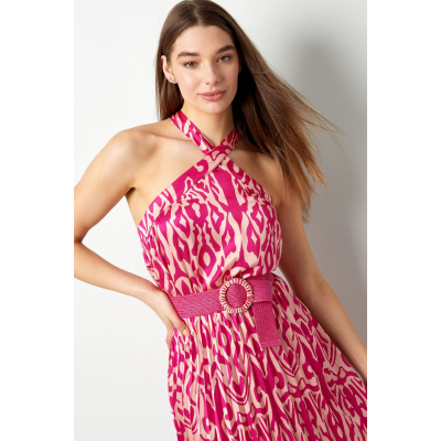 kleurrijke riem met print