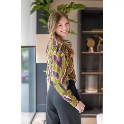 viscose blouse printed