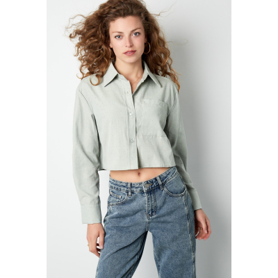blouse met studs