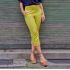 satin capri pants