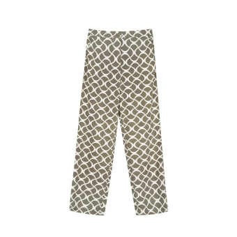 trousers grafic print