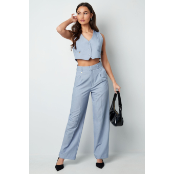 pantalon met plooien