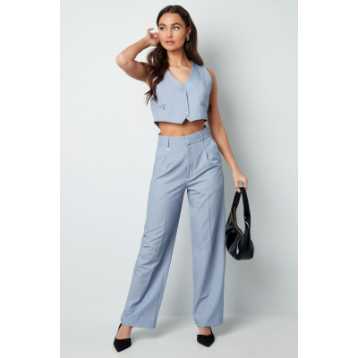 pantalon met plooien pantalon met plooien