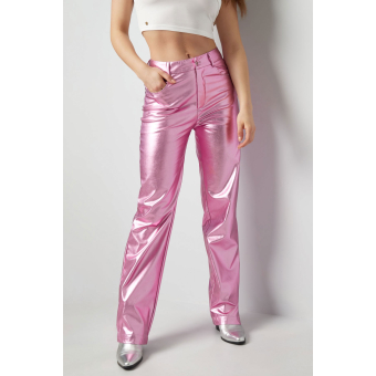 metallic pants