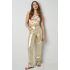 metallic broek