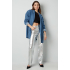 metallic pants