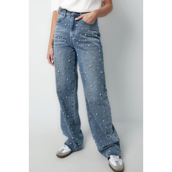 denim jeans pearl adorement