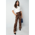 wild leopard pants stripe