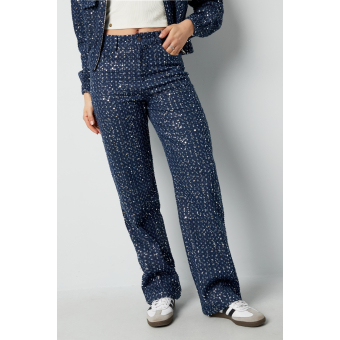 denim jeans pailletten