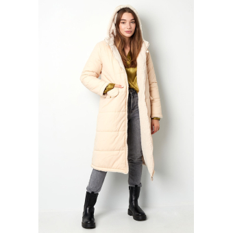 nylon long coat