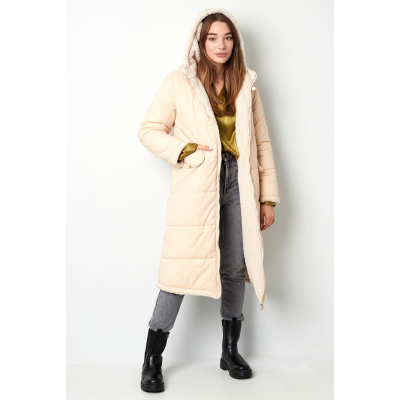 nylon long coat