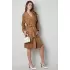 classic trenchcoat faux suede