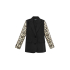 blazer panter glitter mouw