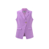 mouwloze blazer
