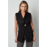 mouwloze blazer