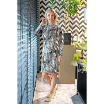 viscose dress print