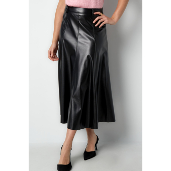 PU long skirt