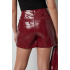 trendy PU skort