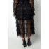 festival sparkly ruffle skirt