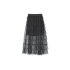 festival sparkly ruffle skirt