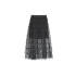 festival sparkly ruffle skirt