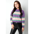 cropped sweater striped