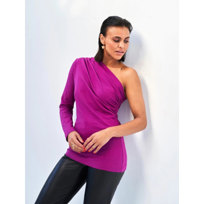 jersey one shoulder top jersey one shoulder top