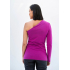 jersey one shoulder top