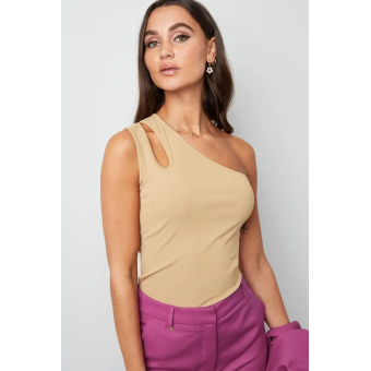 one shoulder top