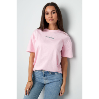 t-shirt la vie en rose