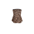 flared leopard print top