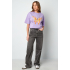 short sleeve top butterfly