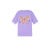 short sleeve top butterfly