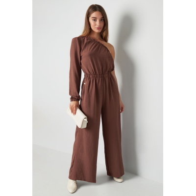 jumpsuit one shoulder