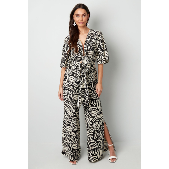 printed jumpsuit