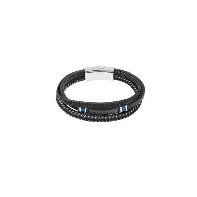 dubbele gevlochten mannen armband