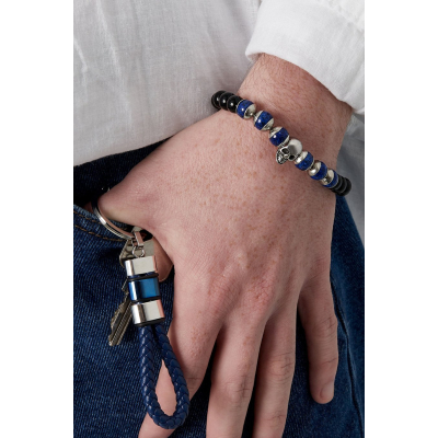armband kralen en doodskop