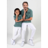 badstof poloshirt