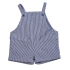 striped dungarees