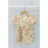 mousseline bloemen jurk