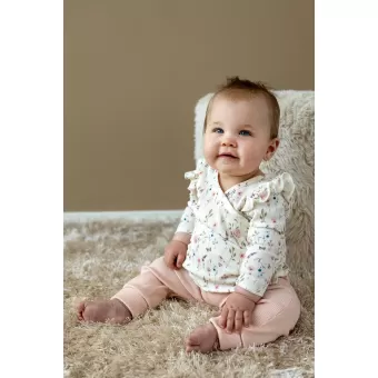 baby shirt bloemen