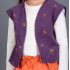 gilet babyrib bloemen