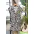 korte jumpsuit dieren print